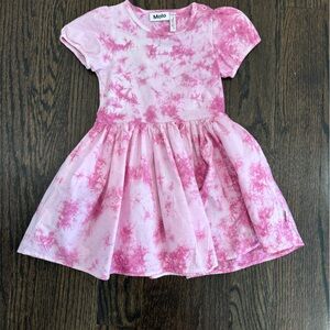 Molo tie dye pink dress